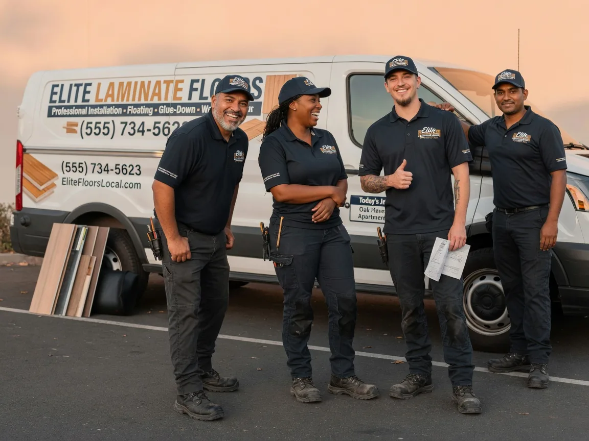 Laminate flooring installation company in Burlington, MI